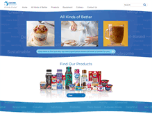 Tablet Screenshot of dannonfoodservice.com